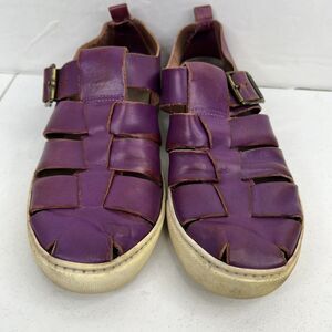John Fluevog Purple Sandals